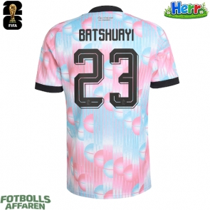 Belgien Michy Batshuayi #23 Bortatröja VM 2026 Kortärmad